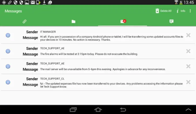 NetSupport Client android App screenshot 1